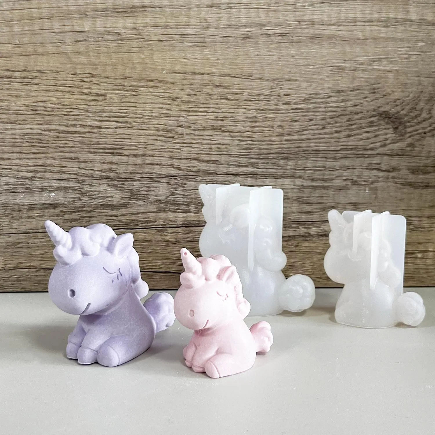 Soap Making Tray - 3D เรขาคณิตซิลิโคนยูนิคอร์นแมวกวางหมีแม่พิมพ์สบู่เทียน Make Clay พลาสเตอร์เรซิ่นหัตถกรรมแม่พิมพ์เค้กตกแต่งเบเกอรี่เครื่องมือ
