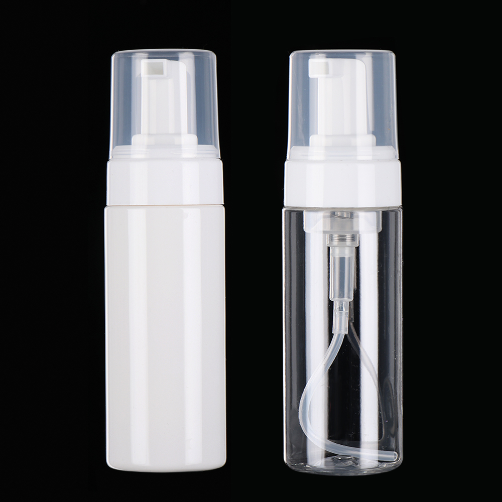 Soap Making Foam - 50/80/100/150MLพลาสติกสบู่Dispenser Clear Foamingขวดของเหลวปั๊มคอนเทนเนอร์Hand Sanitizerแชมพูเจลอาบน้ำคอนเทนเนอร์