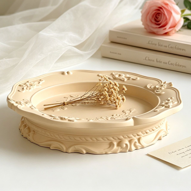 แม่พิมพ์ซิลิโคนลายลูกไม้บาโรกส - Soap Making Molds บทวิจารณ์และราคา