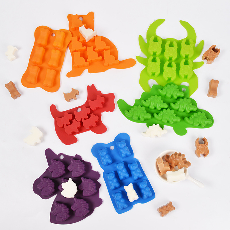 แม่พิมพ์ซิลิโคนรูปหมีรูปแมวกระ - Soap Making Jelly บทวิจารณ์และราคา