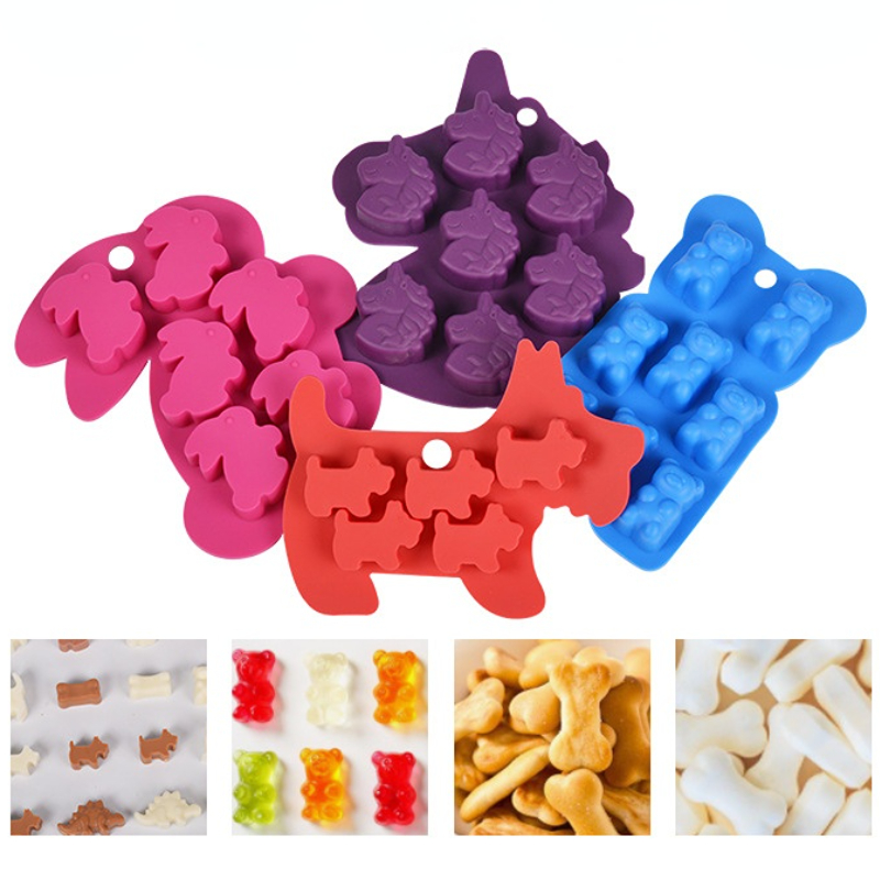 แม่พิมพ์ซิลิโคนรูปหมีรูปแมวกระ - Soap Making Jelly บทวิจารณ์และราคา