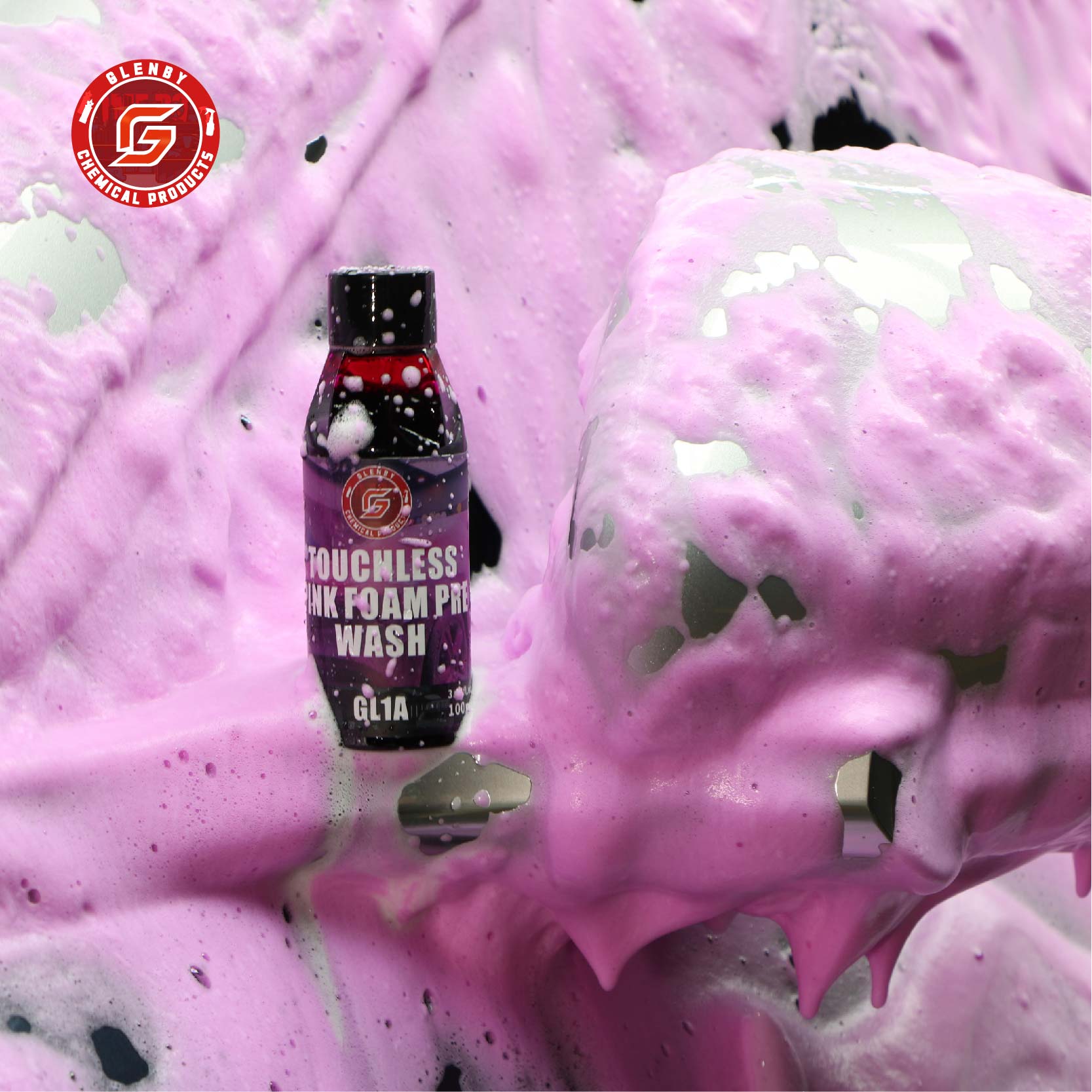 โฟมล้างรถสีชมพู - ขัดเงาสีรถอย - Soap Making Foam บทวิจารณ์และราคา