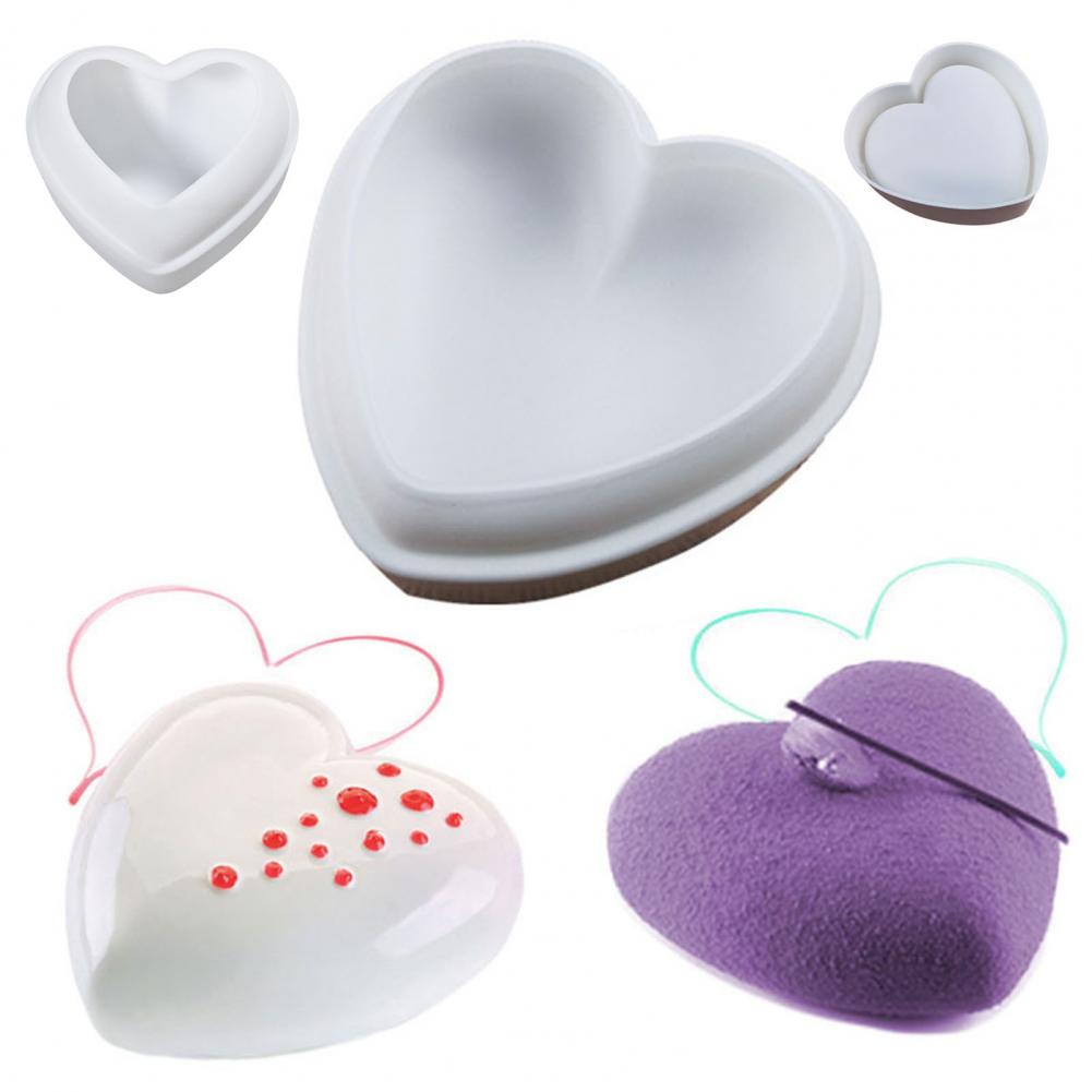 แม่พิมพ์ซิลิโคนรูปหัวใจ 3 มิติ - Soap Making Jelly บทวิจารณ์และราคา