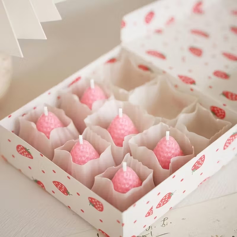 แม่พิมพ์เทียนซิลิโคนรูปสตรอว์เ - Soap Making Molds บทวิจารณ์และราคา