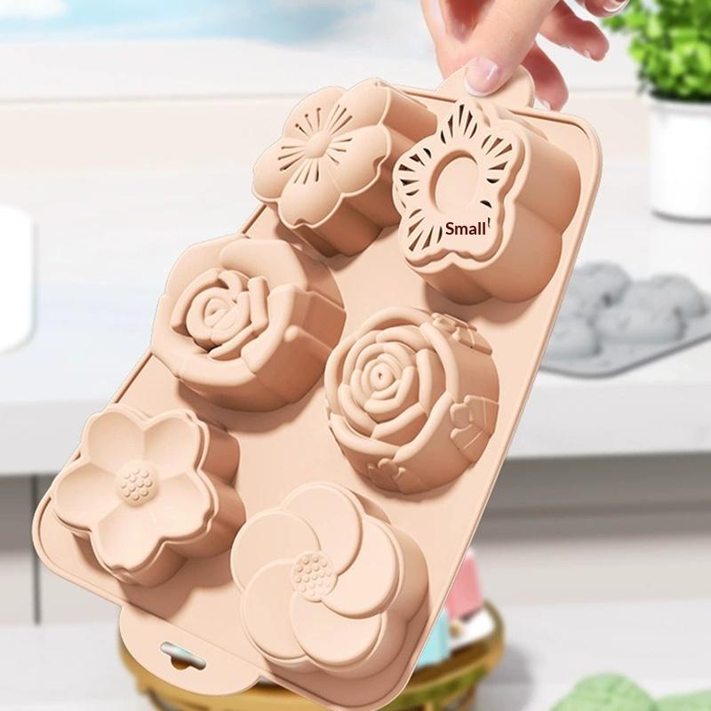 แม่พิมพ์ซิลิโคนรูปดอกไม้ SU, 6 - Soap Making Jelly บทวิจารณ์และราคา
