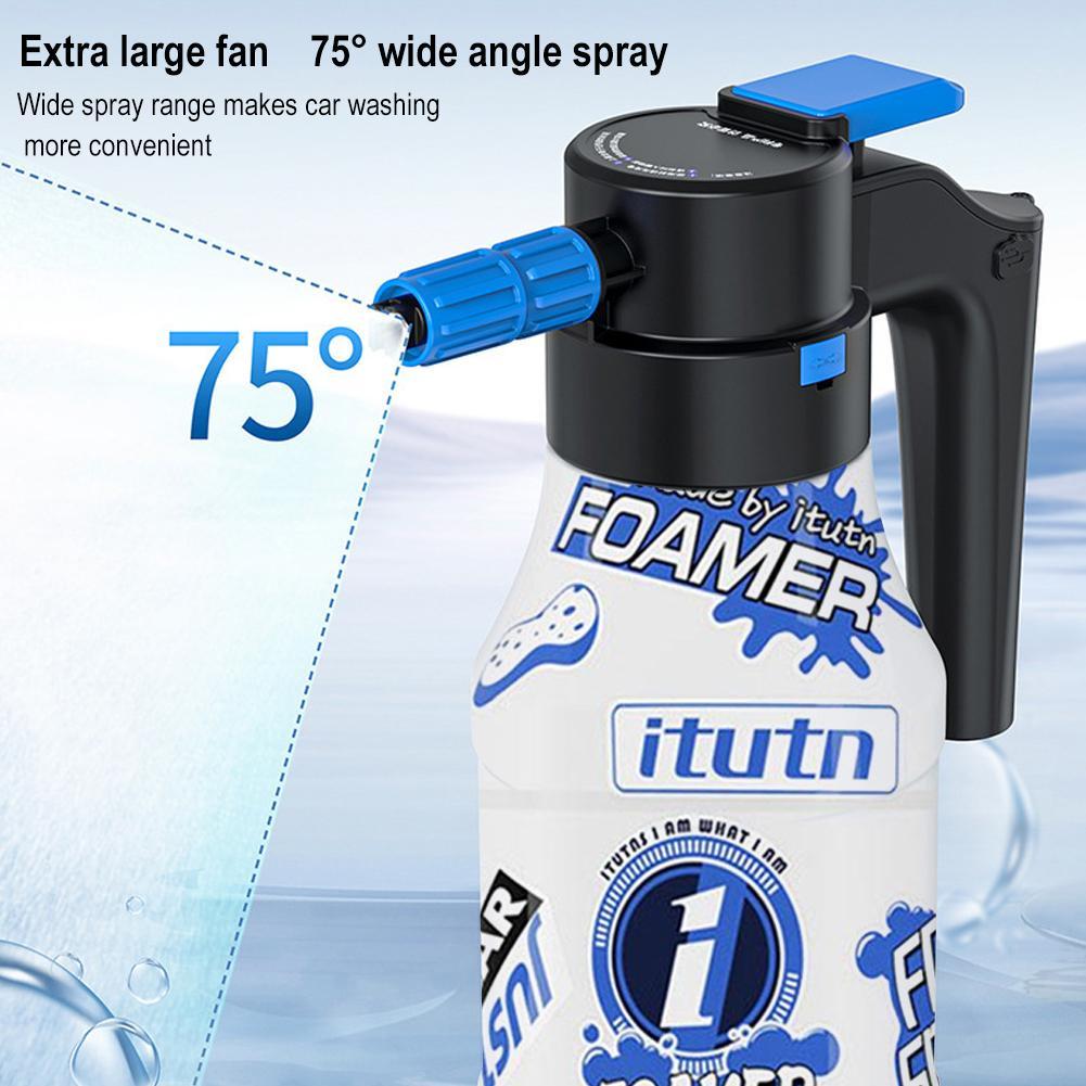 เครื่องพ่นโฟมไฟฟ้าสำหรับล้างรถ - Soap Making Foam บทวิจารณ์และราคา
