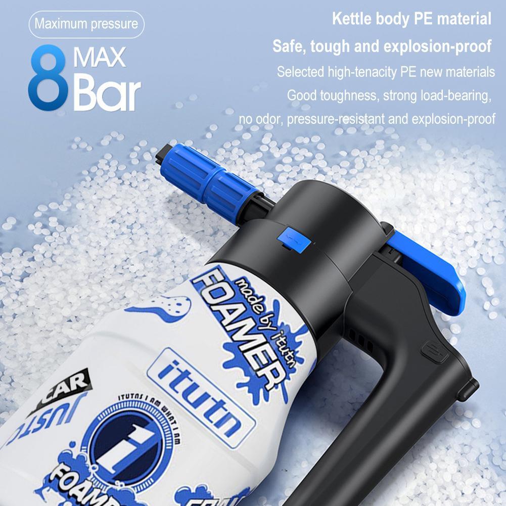 เครื่องพ่นโฟมไฟฟ้าสำหรับล้างรถ - Soap Making Foam บทวิจารณ์และราคา
