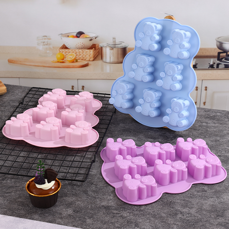 ซิลิโคน Gummy Bear Molds,Jello - Soap Making Jelly บทวิจารณ์และราคา