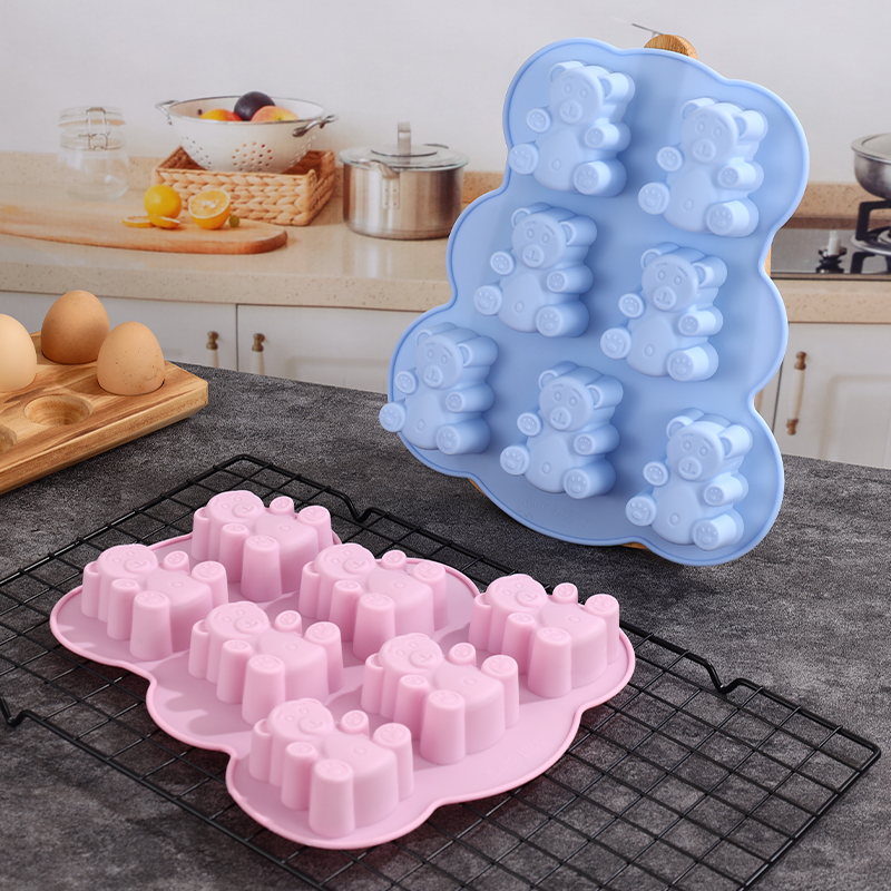 ซิลิโคน Gummy Bear Molds,Jello - Soap Making Jelly บทวิจารณ์และราคา