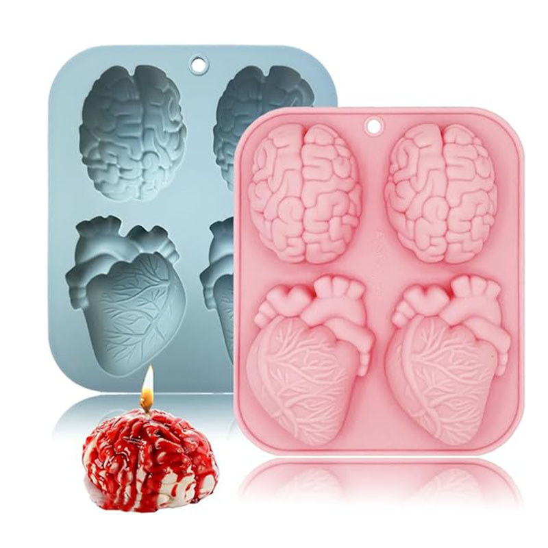 แม่พิมพ์ซิลิโคนรูปสมองมนุษย์แล - Soap Making Jelly บทวิจารณ์และราคา