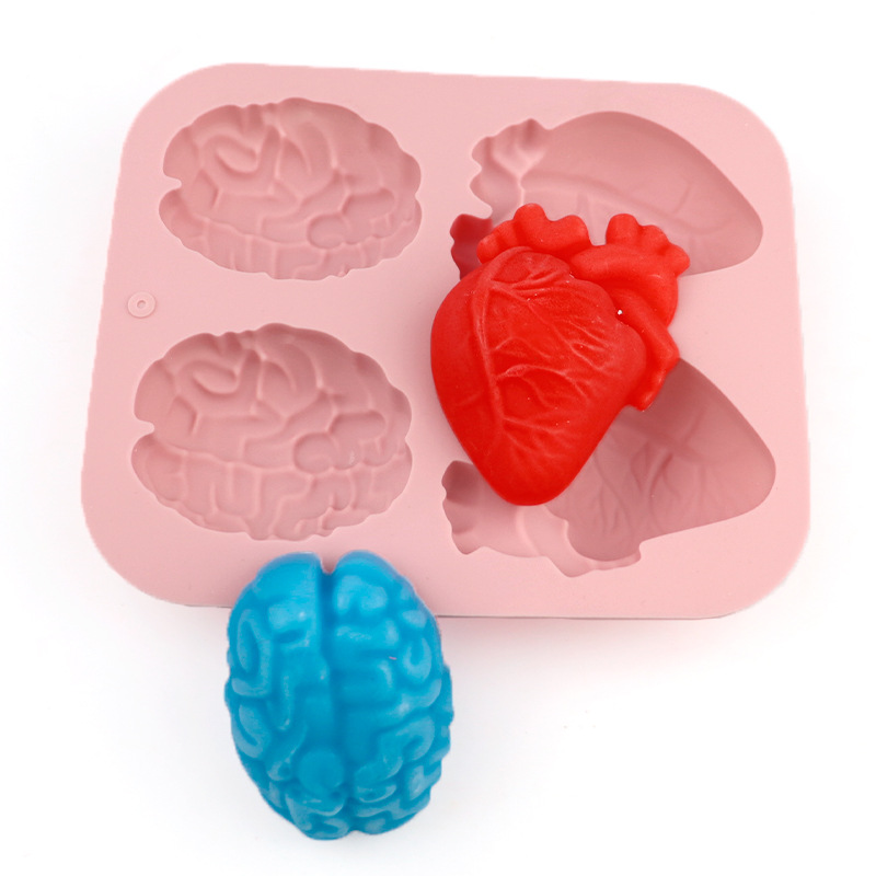 แม่พิมพ์ซิลิโคนรูปสมองมนุษย์แล - Soap Making Jelly บทวิจารณ์และราคา