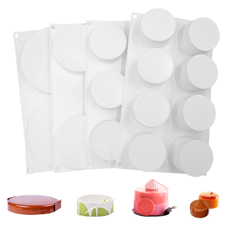 ทรงกระบอก French Mousse เค้กแม - Soap Making Tray บทวิจารณ์และราคา