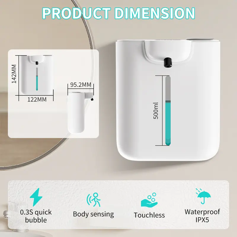 เครื่องจ่ายสบู่อัตโนมัติแบบเซ็ - Soap Making Foam บทวิจารณ์และราคา
