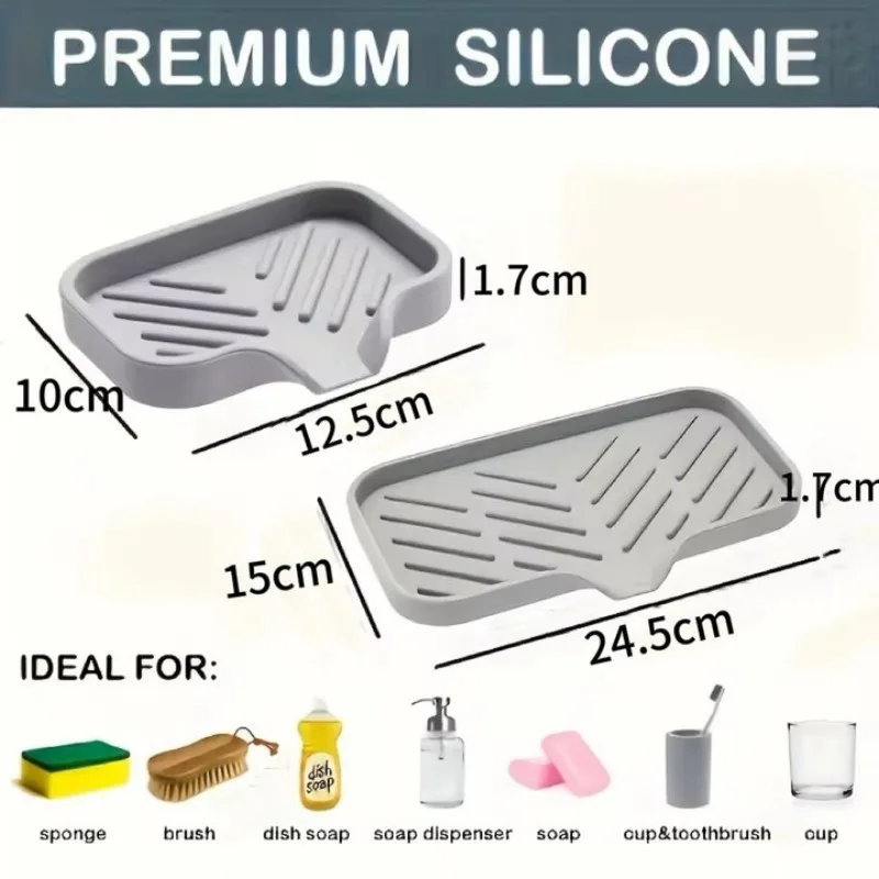 ที่วางสบู่ซิลิโคนแบบระบายน้ำได - Soap Making Tray บทวิจารณ์และราคา