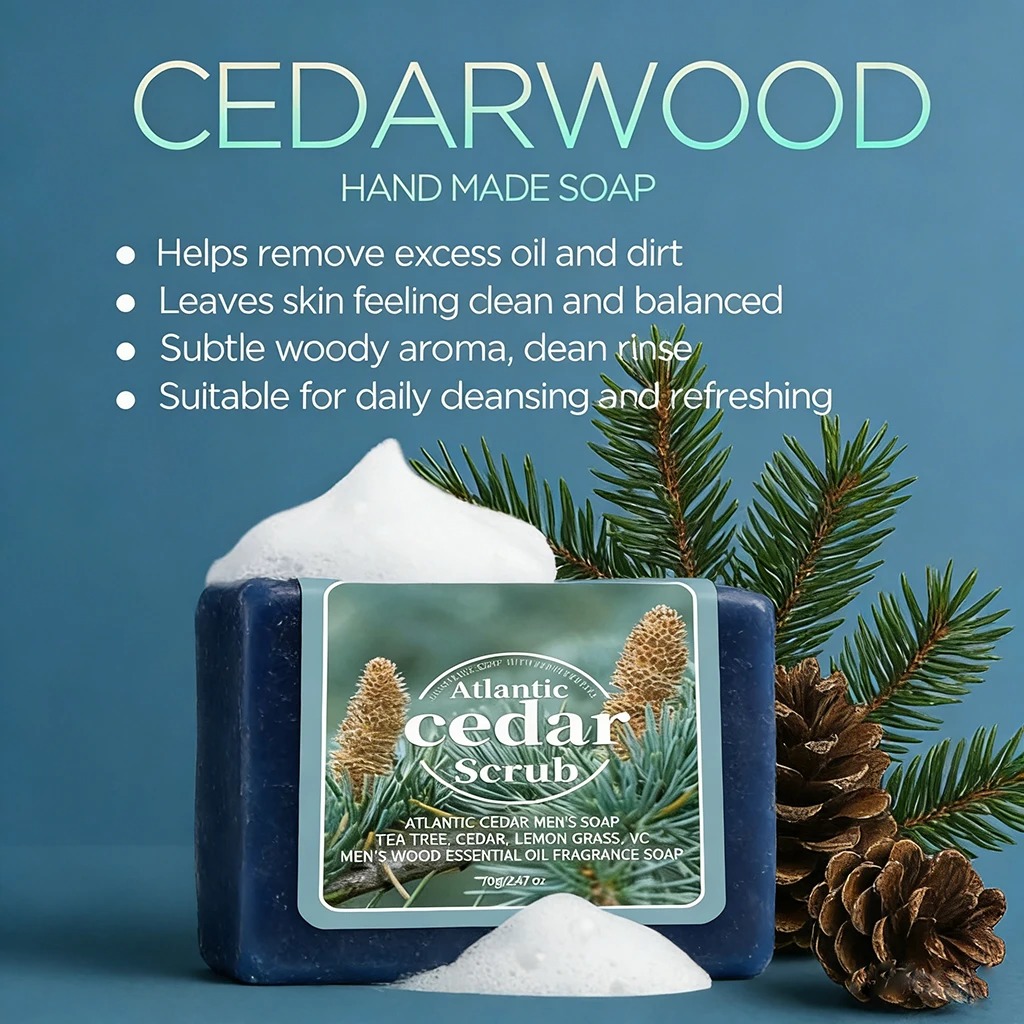 สบู่น้ำมันหอมระเหยซีดาร์สำหรับ - Essential Oil Soap บทวิจารณ์และราคา