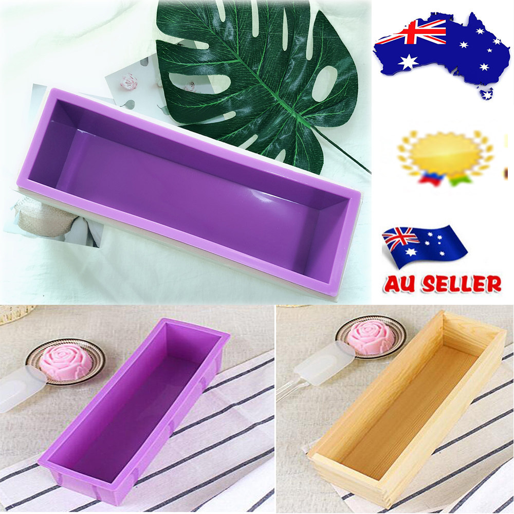 แม่พิมพ์ซิลิโคนรูปสี่เหลี่ยมผื - Soap Making Jelly บทวิจารณ์และราคา