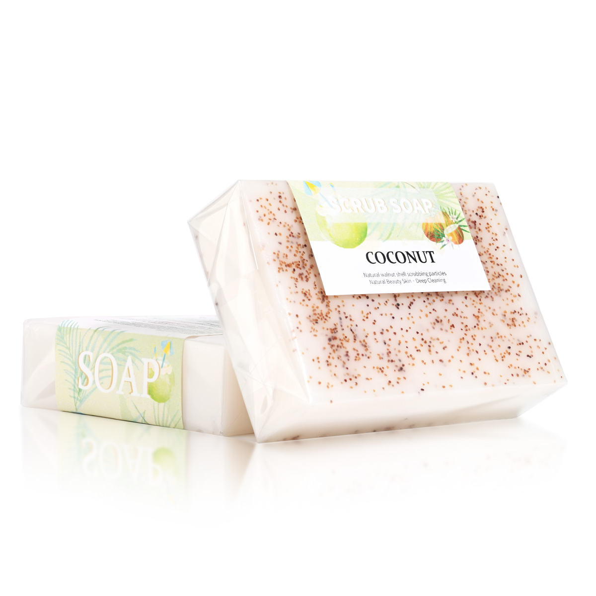 สบู่กะทิธรรมชาติ M+ ผสมอนุภาคฝ - Essential Oil Soap บทวิจารณ์และราคา