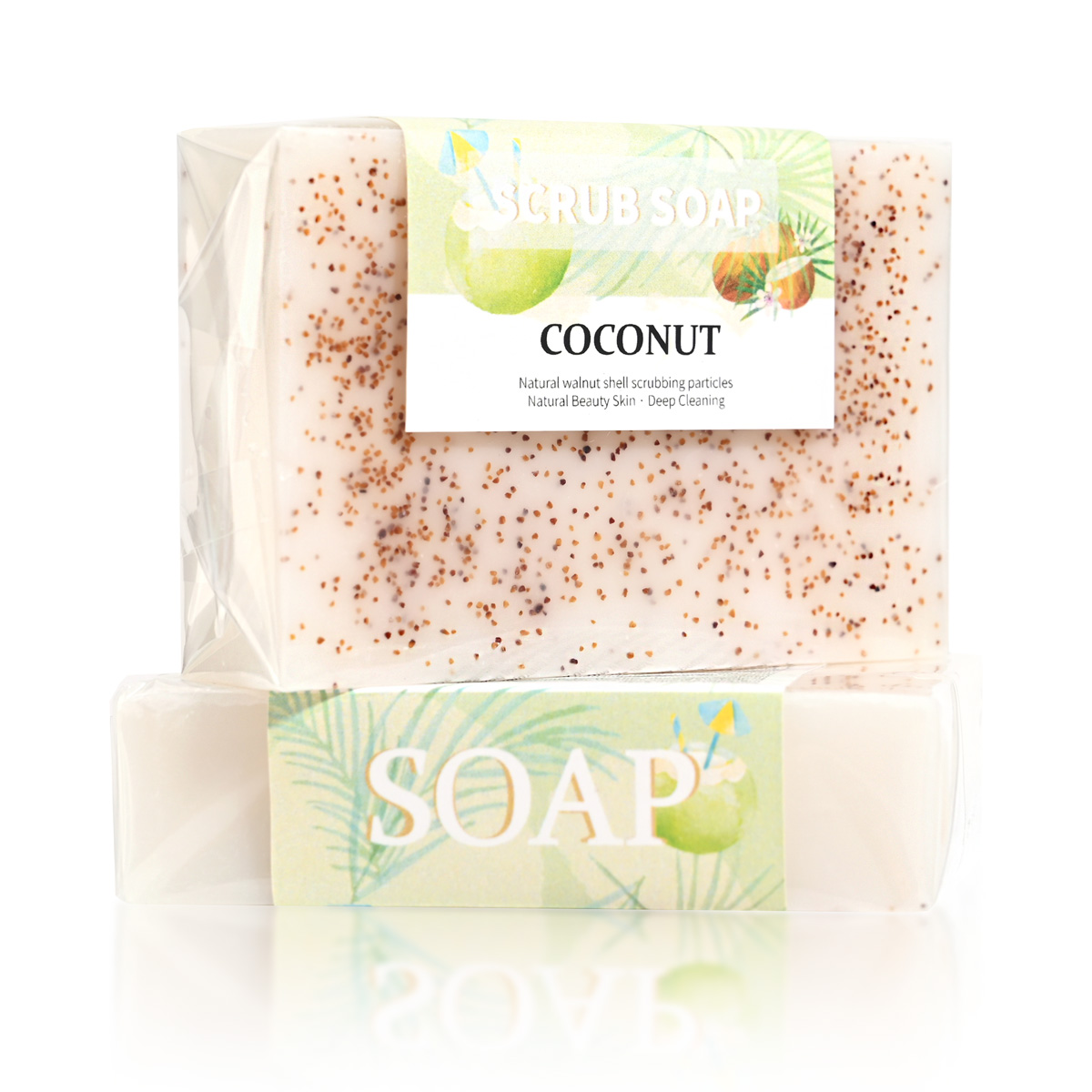 สบู่กะทิธรรมชาติ M+ ผสมอนุภาคฝ - Essential Oil Soap บทวิจารณ์และราคา